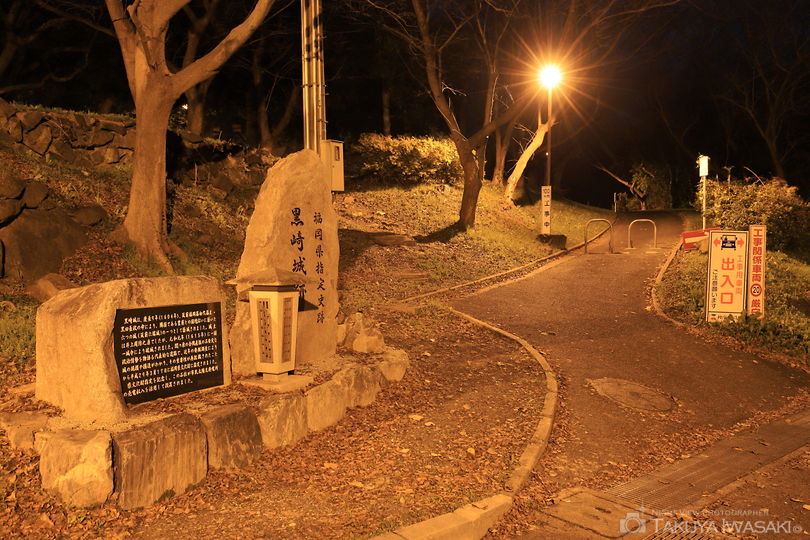 黒崎城跡の夜景スポット写真（5）