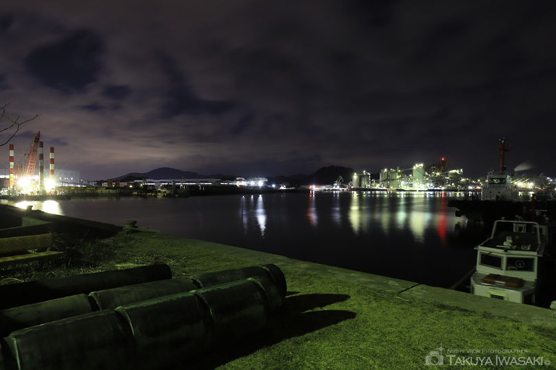 港町の夜景スポット写真（3）