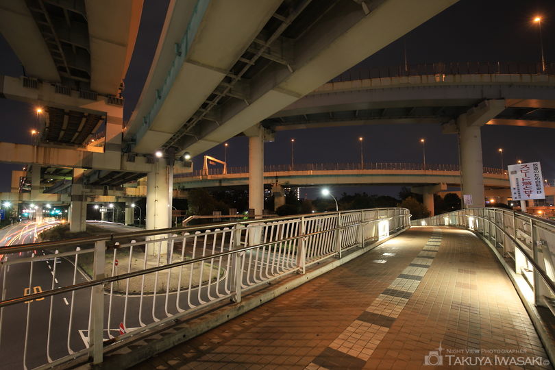 辰巳ジャンクションの夜景スポット写真（4）