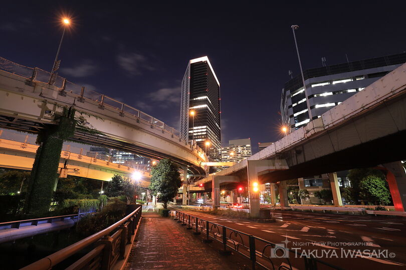 浜崎橋ジャンクションの夜景スポット写真（4）