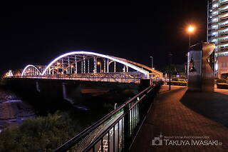 群馬大橋の夜景スポット写真（3）class=