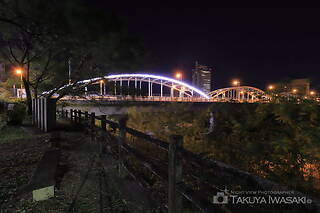 群馬大橋の夜景スポット写真（4）class=