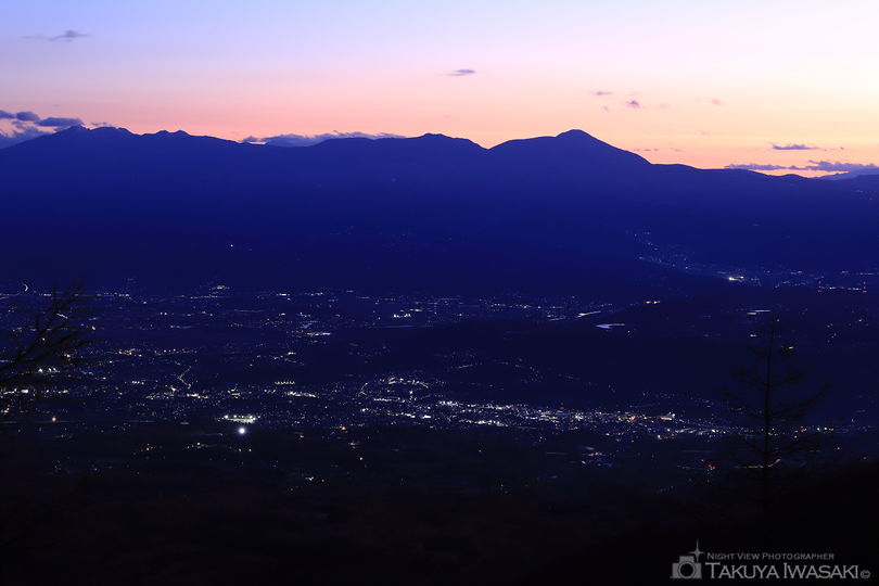 高峰高原の夜景スポット写真（2）