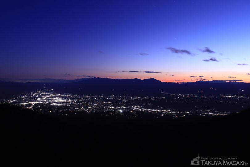 チェリーパークラインの夜景スポット写真（1）