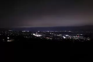 飯綱山公園の夜景