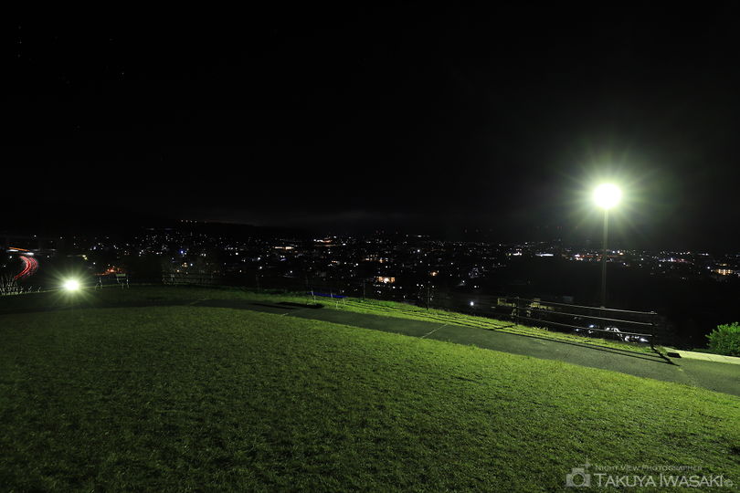 玄藩山公園　見晴らしの丘展望台の夜景スポット写真（4）