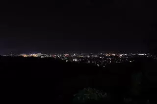 金谷山公園の夜景
