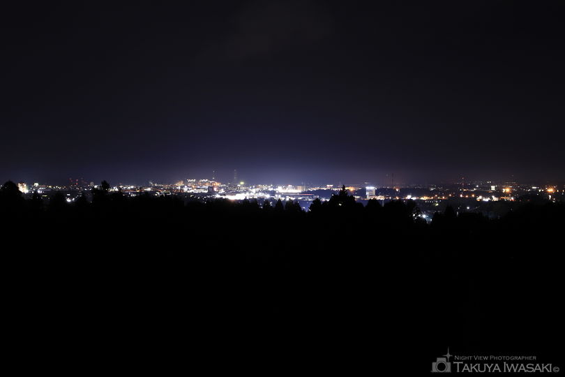 金谷山公園の夜景スポット写真（2）