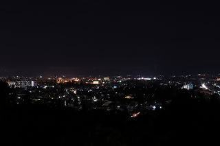 上越市内の夜景