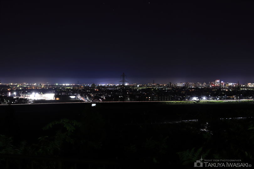 鉢伏公園の夜景スポット写真（2）