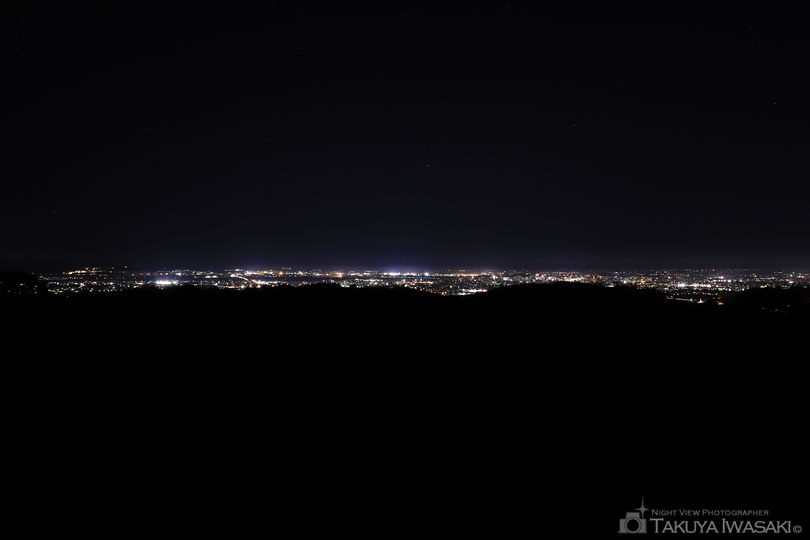 東山ふれあい農業公園の夜景スポット写真（1）