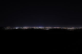 長岡市内の夜景