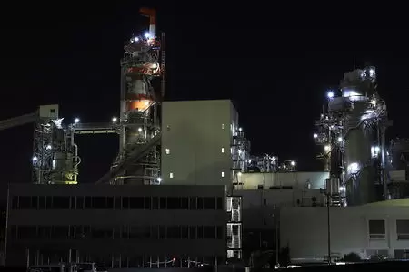 山木戸（旧７号沿い）の夜景