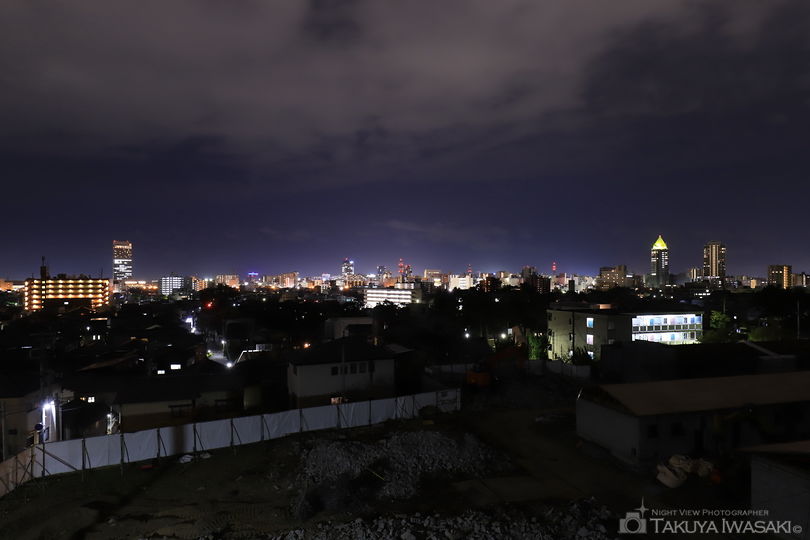 日和山展望台の夜景スポット写真（2）