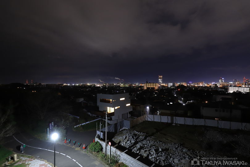 日和山展望台の夜景スポット写真（3）