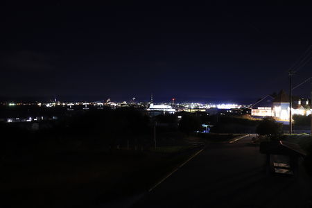 三崎公園　港の見える丘の夜景スポット写真（2）class=