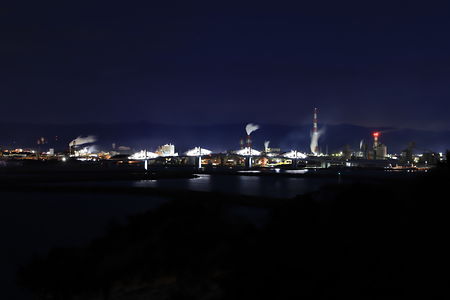 三崎公園　潮見台の夜景スポット写真（2）class=