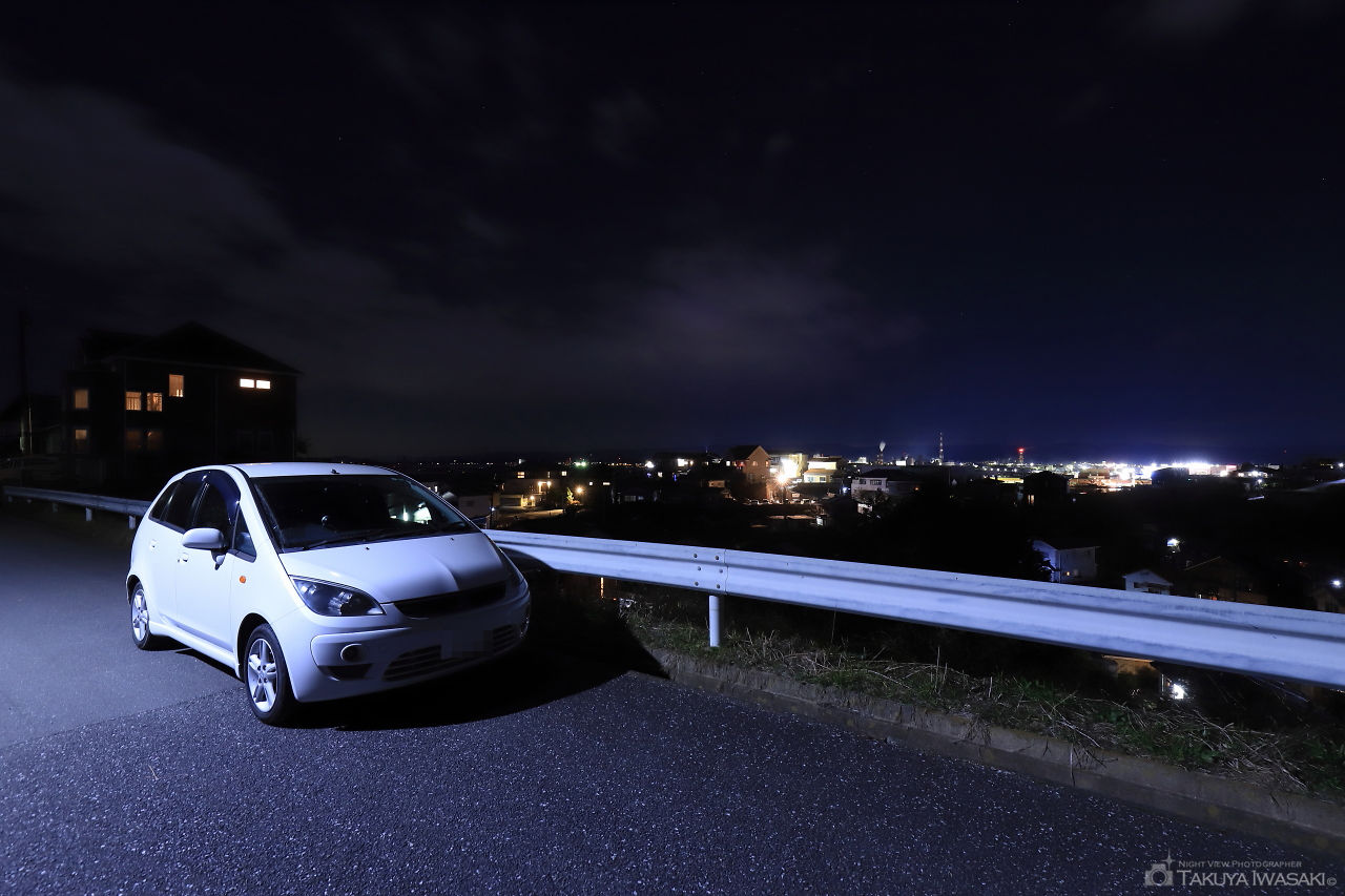 網取公園前の夜景スポット写真（4）
