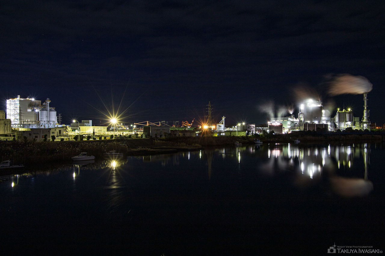 玉川橋の夜景スポット写真（1）