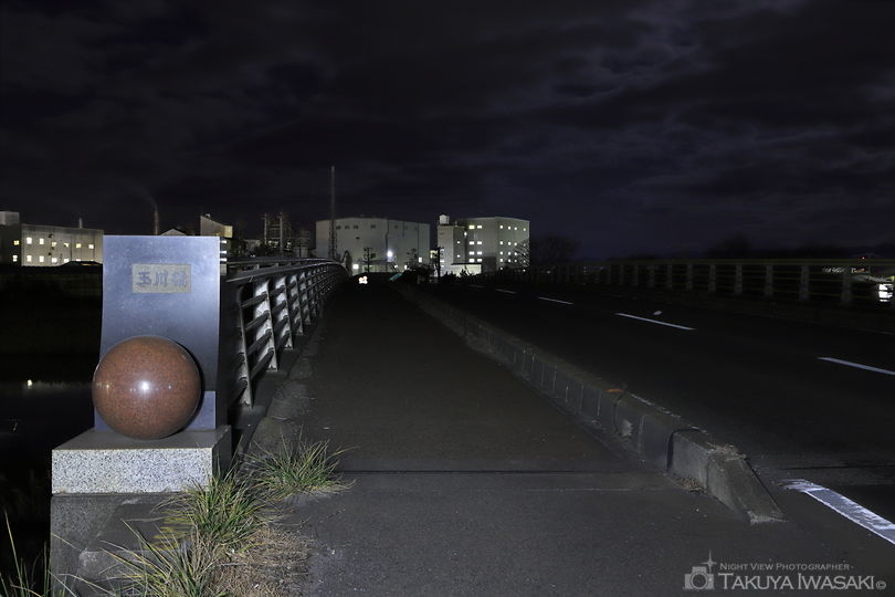 玉川橋の夜景スポット写真（3）