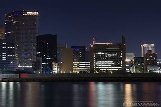 隅田川テラス　浜前水門付近の夜景スポット写真（5）class=