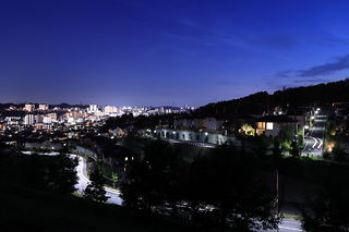 堀之内東山そよかぜの道の夜景スポット写真（3）class=