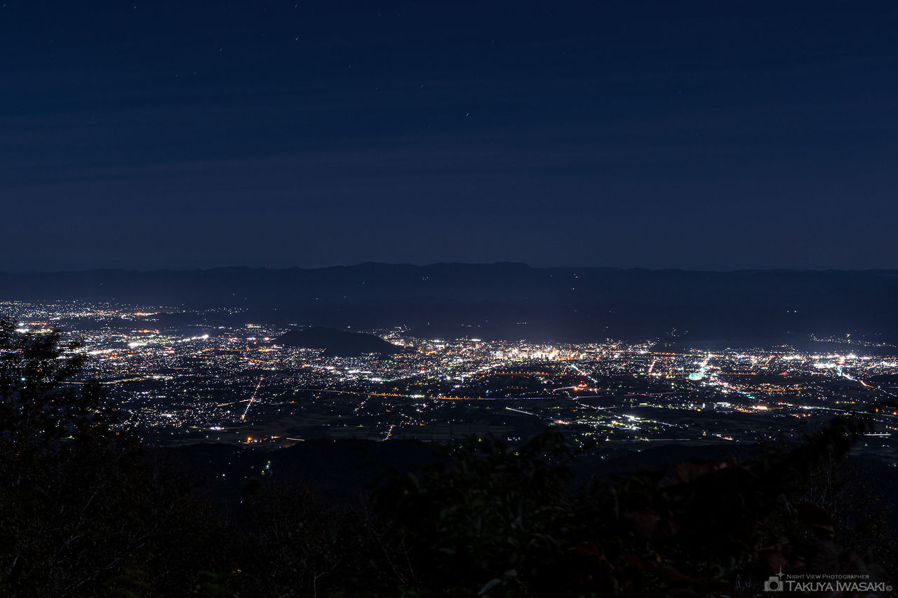 磐梯吾妻スカイライン 展望台の夜景スポット写真（2）