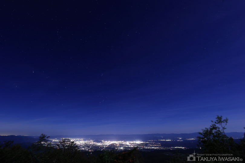 磐梯吾妻スカイライン 展望台の夜景スポット写真（3）