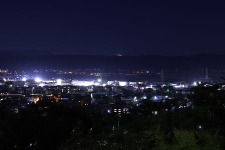 寒河江公園　さくらの丘の夜景スポット写真（2）class=