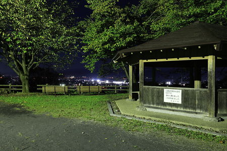 寒河江公園　さくらの丘の夜景スポット写真（4）class=