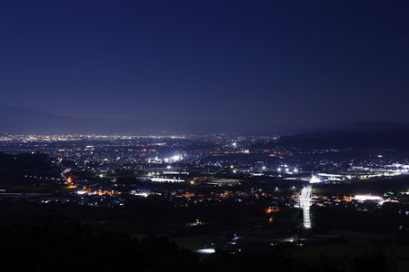山王台公園の夜景スポット写真（2）class=