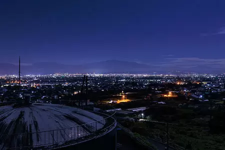 大寺桜ヶ丘公園の夜景