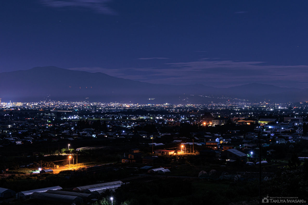 大寺桜ヶ丘公園の夜景スポット写真（2）