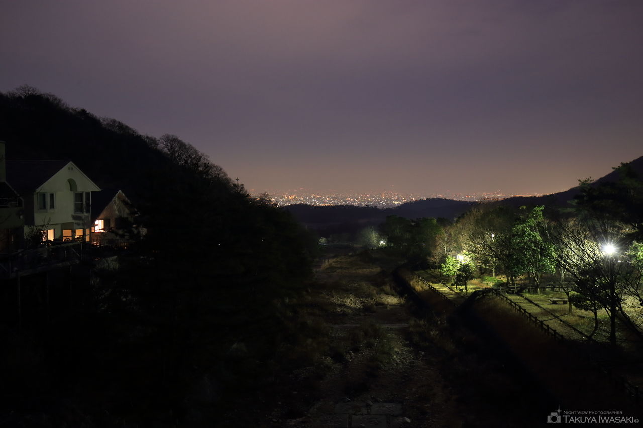 ゆずり葉台緑地公園の夜景スポット写真（1）
