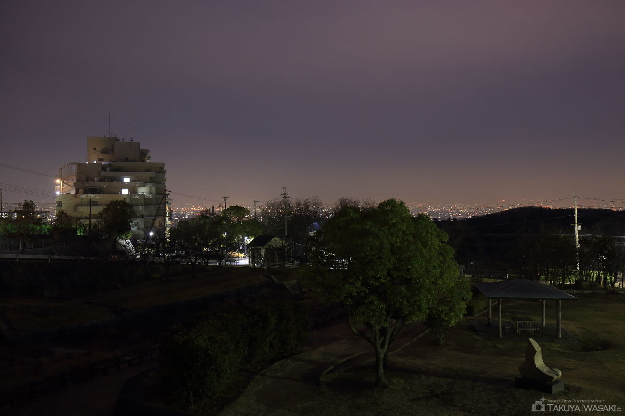 ゆずり葉台緑地公園の夜景スポット写真（3）