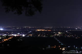 白鳳山公園 お茶屋場跡の夜景スポット写真（2）class=