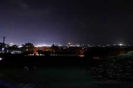 松長１号公園の夜景