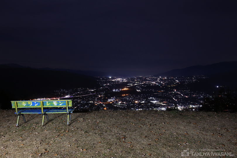 大城山の夜景スポット写真（3）