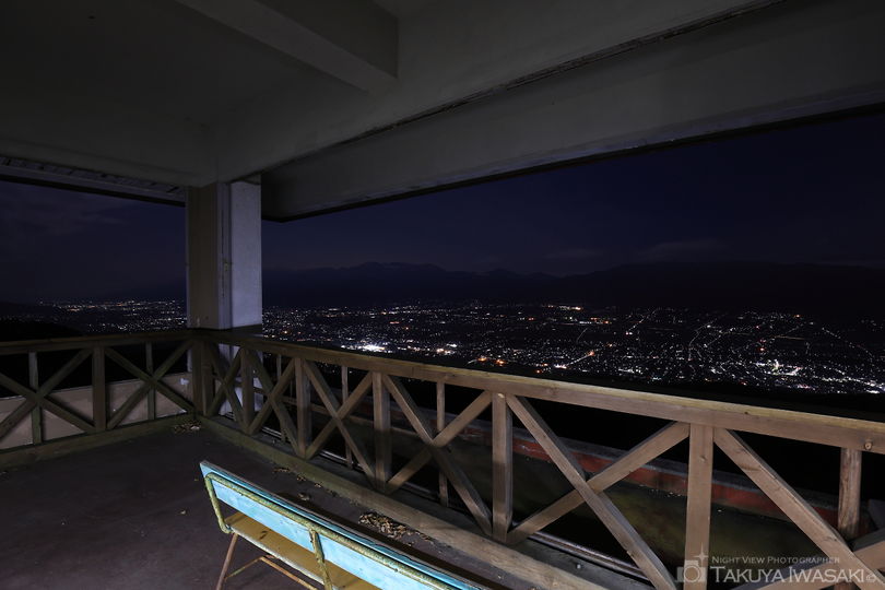 萱野高原の夜景スポット写真（3）