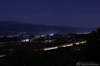 ハーモニックロード　月夜平大橋展望台の夜景スポット写真（2）class=