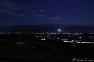 ハーモニックロード　月夜平大橋展望台の夜景スポット写真（3）class=