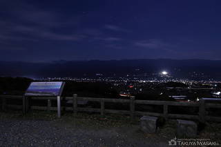 ハーモニックロード　月夜平大橋展望台の夜景スポット写真（4）class=