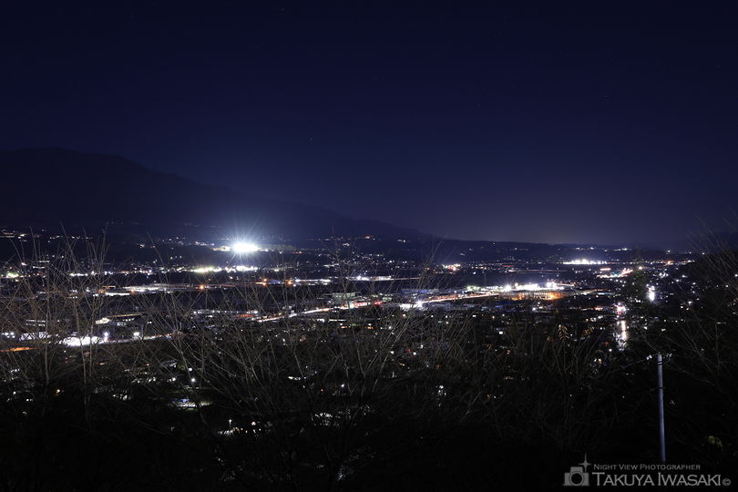 アルプスの丘公園の夜景スポット写真（2）