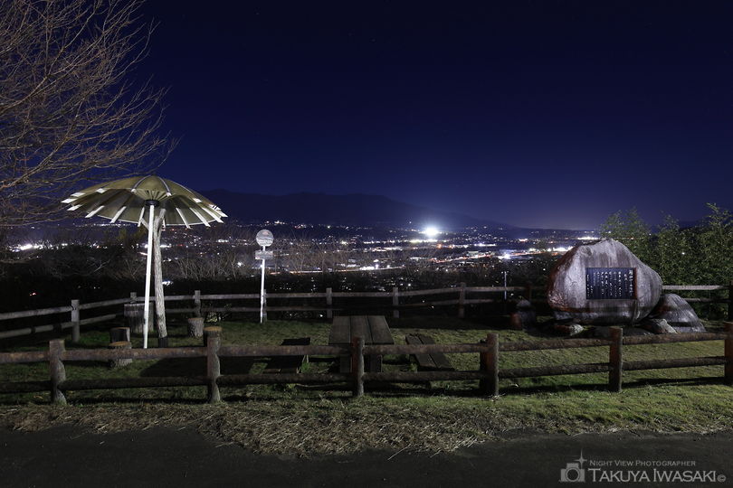アルプスの丘公園の夜景スポット写真（3）