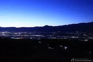 福島てっぺん公園の夜景