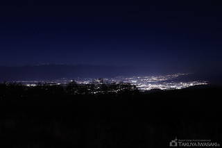 アルプス連峰パノラマ展望台の夜景スポット写真（1）class=