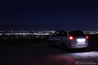 アルプス展望しののめの道の夜景スポット写真（4）class=