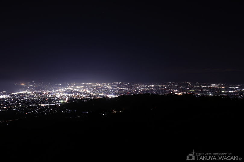 芥子坊主農村公園の夜景スポット写真（1）