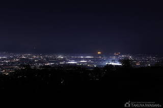 アルプス公園の夜景スポット写真（2）class=