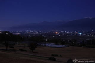 あづみ野池田クラフトパークの夜景スポット写真（1）class=